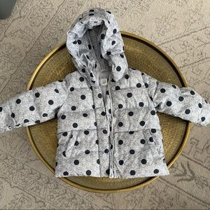 GAP girls puffer coat